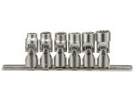 Genius 1/4in. Drive 6 Piece Universal Joint Socket Set SAE 1/4 - 9/16in.