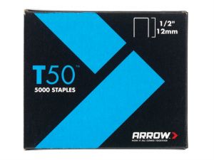T50 Staples 12mm (1/2in) Bulk Pack 5000