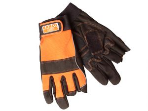 Carpenter's Fingerless Gloves - Large (Size 10)