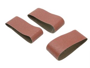 Sanding Belts 75 x 533mm Assorted (Pack of 3)