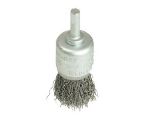X36025 Wire Cup Brush 25mm x 6mm Shank