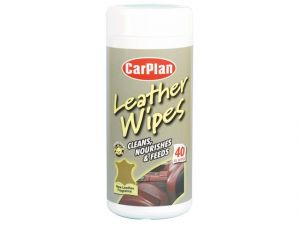 Leather Wipes Tub of 40