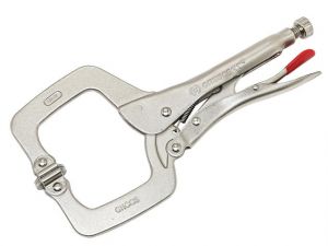 Locking C-Clamp with Swivel Pads 280mm (11in)