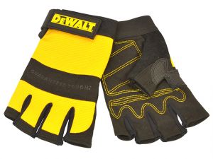1/2 Synthetic Padded Leather Palm Gloves