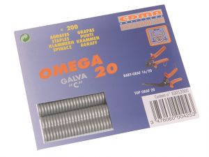 Galvanised Steel Hog Ring Omega 20 (200)