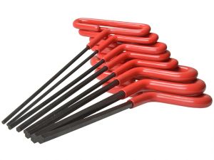 T Handle Hexagon Key Set of 8 Imperial (3/32 - 1/4in)