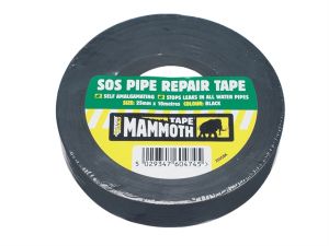 SOS Pipe Repair Tape Black 25mm x 10m