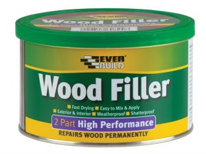 Wood Filler High Performance 2 Part White 500g