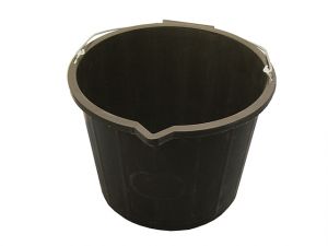 3 Gallon 14 Litre Bucket - Black