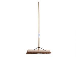 Broom Soft Coco 60cm (24in) + Handle & Stay