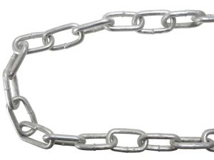 Galvanised Chain Link 3 x 30m Reel - Max Load 80kg