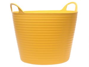 Heavy-Duty Polyethylene Flex Tub 42 Litres Yellow