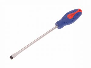 Soft Grip Screwdriver Slotted Flared Tip 10.0 x 200mm