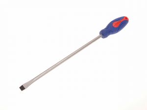 Soft Grip Screwdriver Slotted Flared Tip 10.0 x 300mm