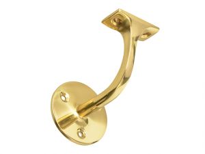 Handrail Bracket - Brass Finish - 67mm
