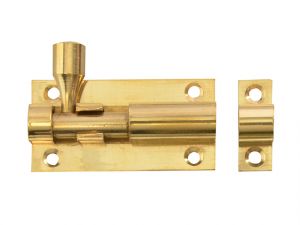 Door Bolt - Brass 50mm (2in)