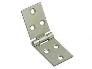 Backflap Hinge Zinc Plated 25mm (1in) Pack of 2