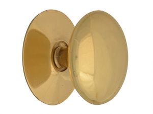 Cupboard Knobs - Victorian Brass Finish 40mm Pack of 5