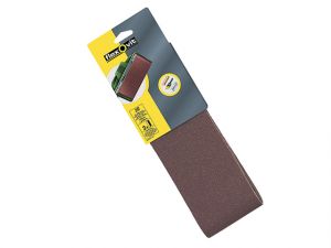 Cloth Sanding Belts 610 x 100mm Assorted (Pack of 6)