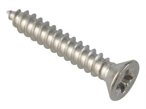 Self-Tapping Screw Pozi CSK A2 SS 1in x 8 ForgePack 20