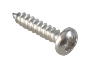 Self-Tapping Screw Pozi Pan A2 SS 5/8in x 6 ForgePack 50