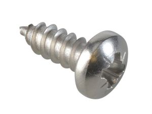 Self-Tapping Screw Pozi Pan A2 SS 1/2in x 10 ForgePack 25