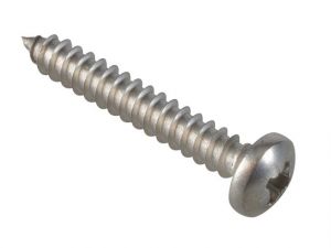 Self-Tapping Screw Pozi Pan A2 SS 1.1/4in x 10 ForgePack 12