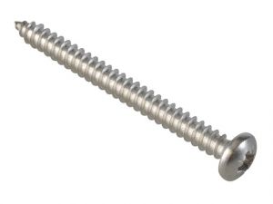 Self-Tapping Screw Pozi Pan A2 SS 2in x 10 ForgePack 8