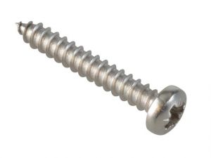 Self-Tapping Screw Pozi Pan A2 SS 3/4in x 4 ForgePack 50