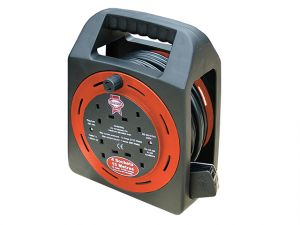 Easy Reel Cable Reel 15 Metre 13 Amp with 4 Socket 240 Volt