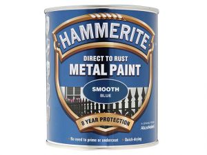 Direct to Rust Smooth Finish Metal Paint Blue 750ml
