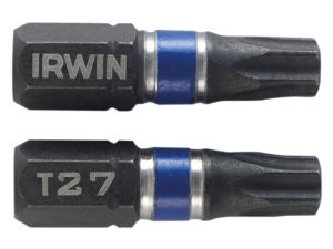Impact Screwdriver Bits TORX TX27 25mm Pack of 2