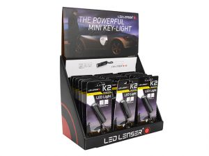 K2 Key-Light Keyring Torch POS (18 x K2) with Auto Header