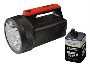 8 LED Spotlight with 6V Battery 996