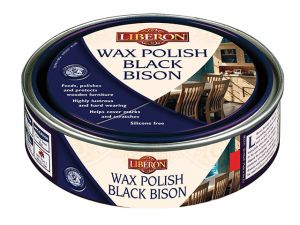 Wax Polish Black Bison Georgian Mahogany 500ml