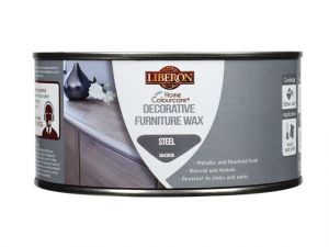 Home ColourCare Decorative Furniture Wax Steel 500ml
