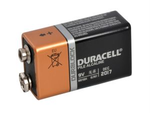 9V Duracell Alkaline Duracell RePack Battery 9VK1