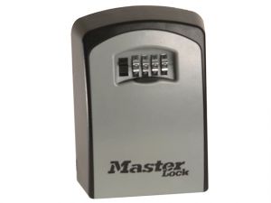5401E Large Wall Mounted Key Lock Box (Up To 5 Keys) - Black