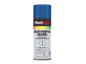 Multi Purpose Enamel Spray Paint Gloss Blue 400ml