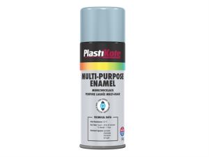 Multi Purpose Enamel Spray Paint Gloss Aluminium 400ml