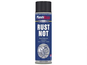 Rust Not Spray Gloss Black 500ml