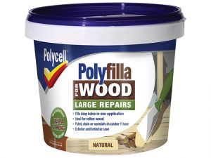 Polyfilla 2 Part Wood Filler Natural 750g