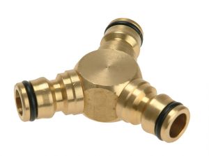 Brass Y Connector 12.5mm (1/2in)