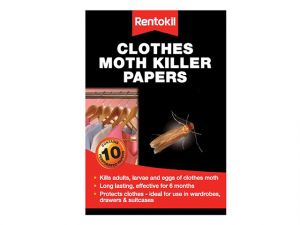 Clothes Moth Papers Pack of 10