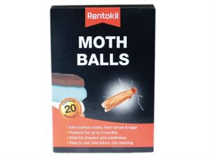 Moth Balls Pack of 20
