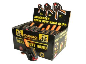 Heavy-Duty Plastic Hand Clip 50mm (2in) Display 18 Piece