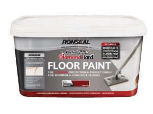 Diamond Hard Perfect Finish Floor Paint Pebblestone 2.5 Litre