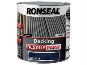 Decking Rescue Paint Deep Blue 2.5 Litre
