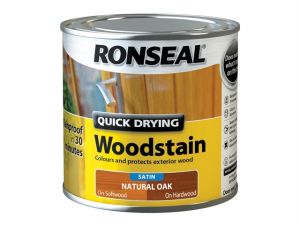 Woodstain Quick Dry Satin Natural Oak 250ml