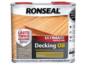 Ultimate Protection Decking Oil Natural 5 Litre